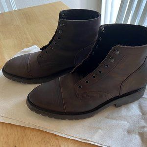 Thursday Captain boot in Tobacco Rugged & Resilient leather